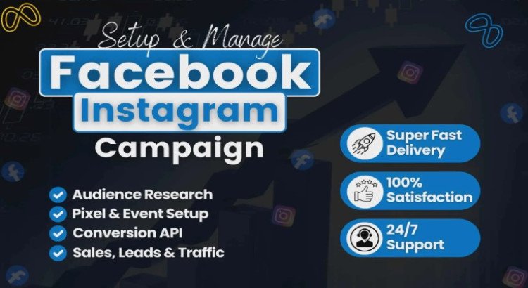 I will setup facebook ads campaign, fb ads manager, instagram ads, meta lead generation
