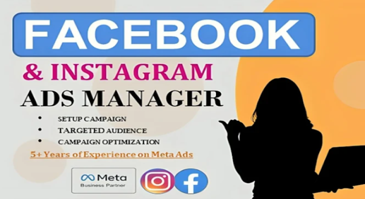 I will be meta ads manager, setup facebook ads campaign, instagram ads, fb or meta ads