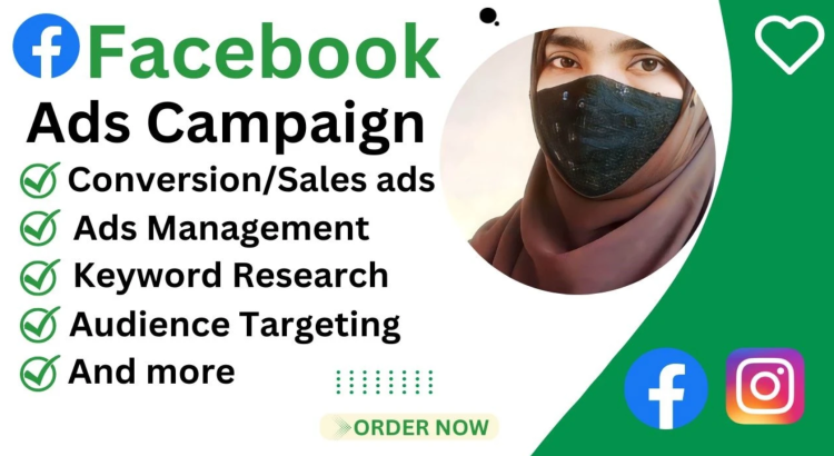 I will facebook marketing advertising fb ad campaign ads manager-32
