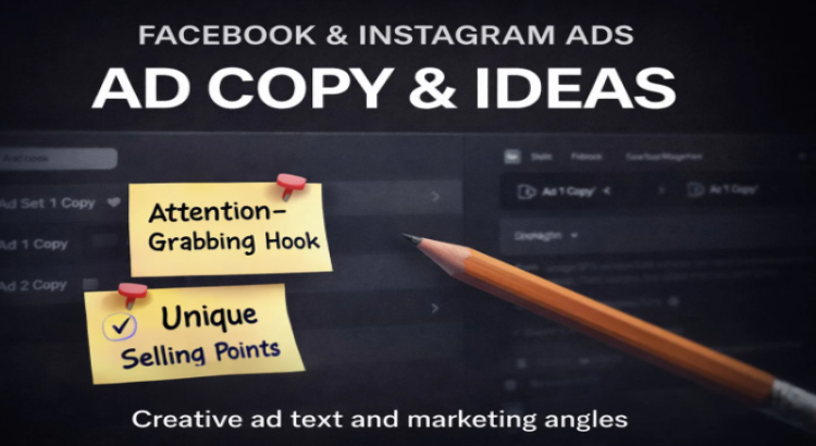 I will write ad copy and angles for facebook and instagram ads