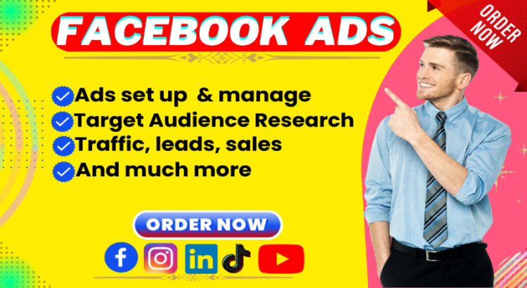 I will create your facebook marketing fb ads campaign