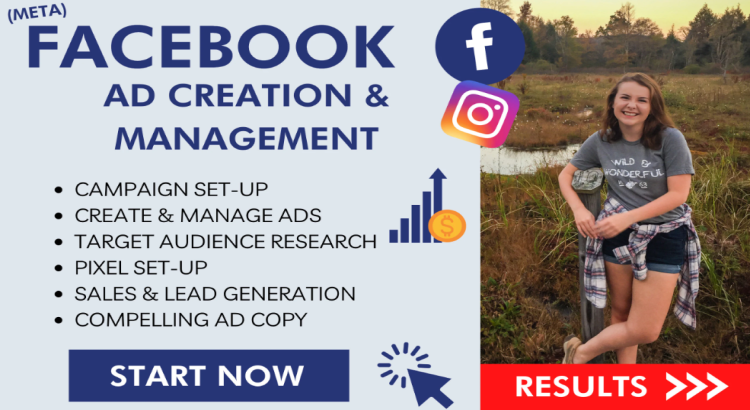 I will be your agency facebook and instagram ads manager