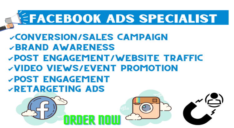I will run facebook ads campaign for sales and reach campaigns
