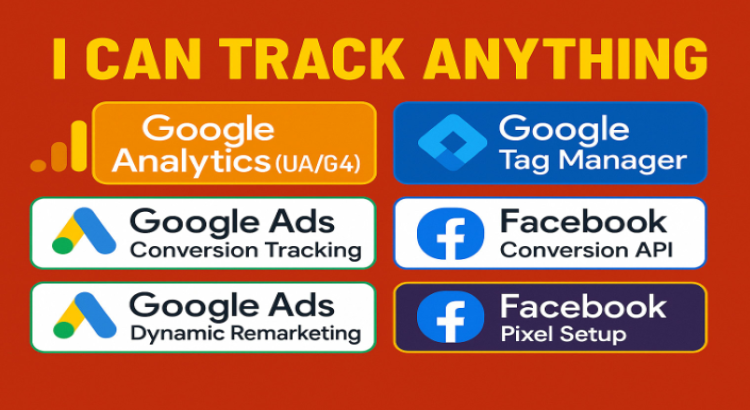 I will setup meta pixel, google analytics 4, ads conversion api, ga4 ecommerce tracking